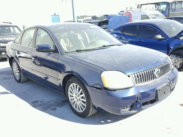 1MEFM42146G600174 - 2006 MERCURY MONTEGO PR BLUE photo 1