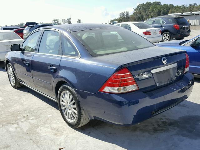 1MEFM42146G600174 - 2006 MERCURY MONTEGO PR 蓝色 照片 3