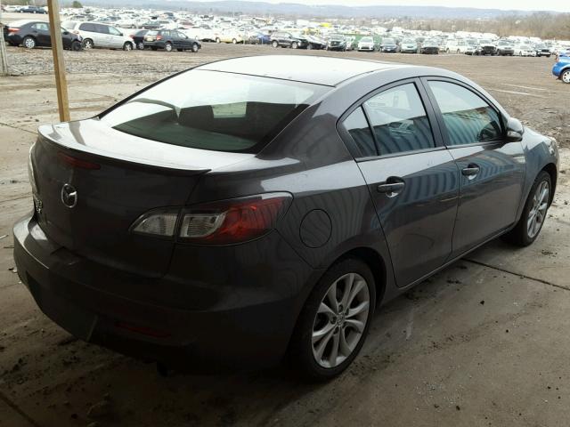 JM1BL1S66A1156661 - 2010 MAZDA 3 S GRAY photo 4