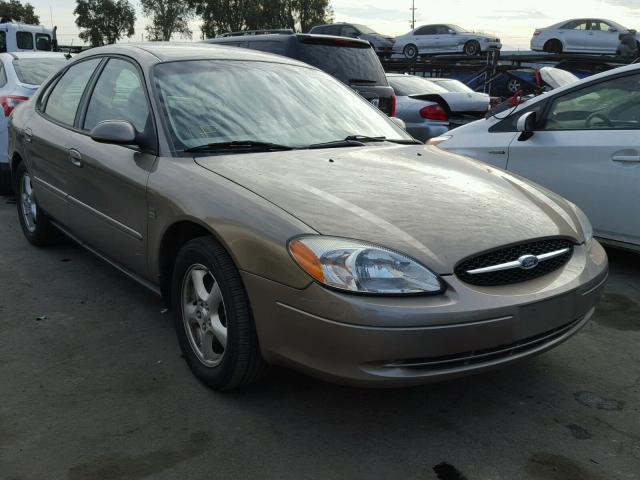 1FAFP55S72A135119 - 2002 FORD TAURUS SES BROWN photo 1