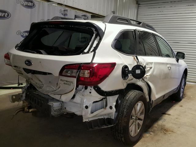 4S4BSACC4H3389018 - 2017 SUBARU OUTBACK 2. WHITE photo 4