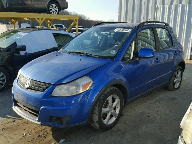 JS2YB413475102577 - 2007 SUZUKI SX4 BLUE photo 2