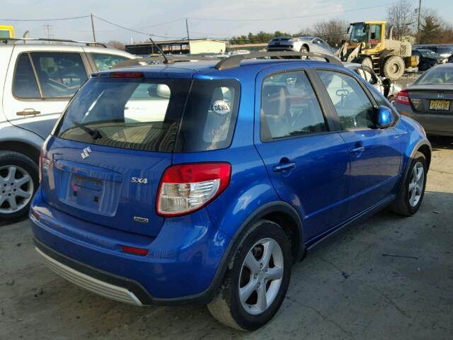 JS2YB413475102577 - 2007 SUZUKI SX4 BLUE photo 4