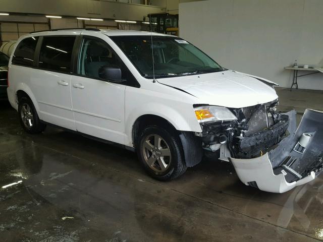 1D8HN44E29B506126 - 2009 DODGE GRAND CARA WHITE photo 1