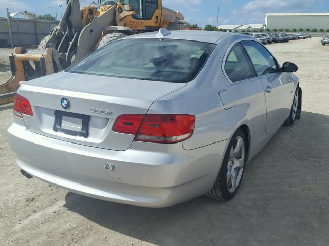 WBAWB33557PU87174 - 2007 BMW 328 I SILVER photo 4