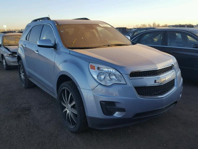 2GNFLFEK9E6222122 - 2014 CHEVROLET EQUINOX LT BLUE photo 1