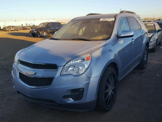 2GNFLFEK9E6222122 - 2014 CHEVROLET EQUINOX LT BLUE photo 2