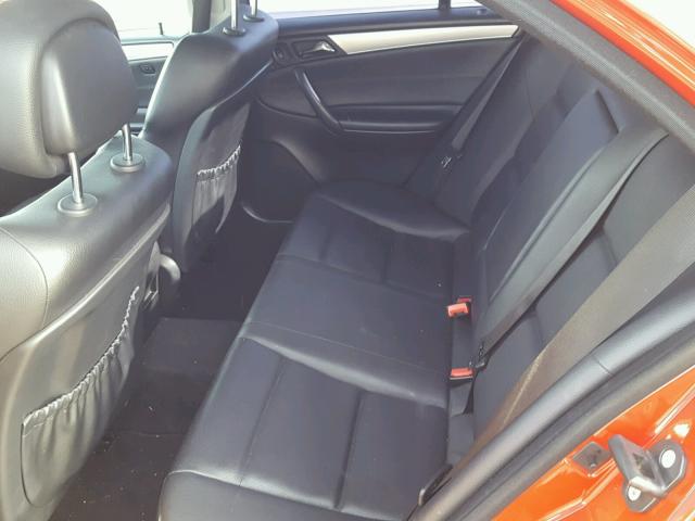 WDBRF52H56F743182 - 2006 MERCEDES-BENZ C GENERATI RED photo 6