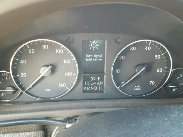 WDBRF52H56F743182 - 2006 MERCEDES-BENZ C GENERATI RED photo 8