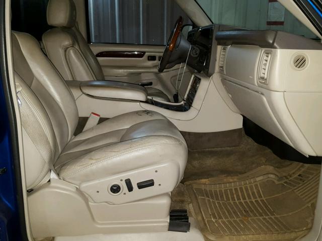 3GYEK63N43G187831 - 2003 CADILLAC ESCALADE E BLUE photo 5