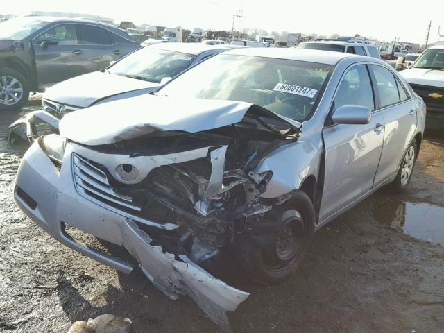 4T1BE46K27U617828 - 2007 TOYOTA CAMRY NEW SILVER photo 2