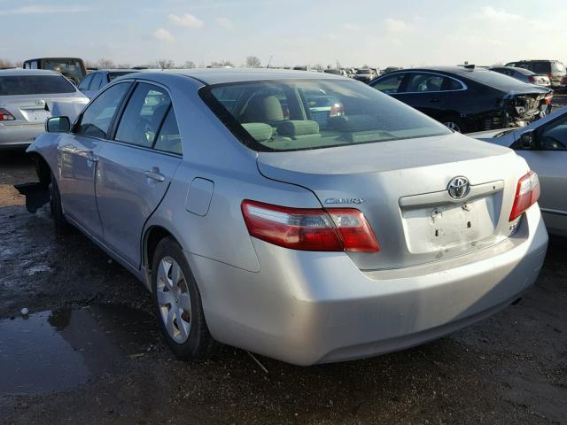 4T1BE46K27U617828 - 2007 TOYOTA CAMRY NEW SILVER photo 3