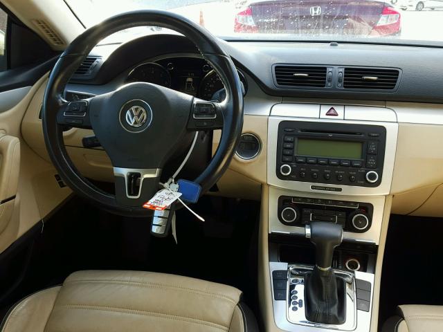 WVWEU73C89E527485 - 2009 VOLKSWAGEN CC GOLD photo 9