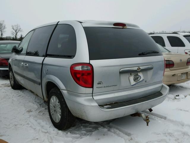 1A4GJ45R67B129203 - 2007 CHRYSLER TOWN & COU SILVER photo 3