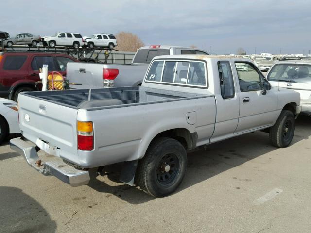 JT4RN93PXK5009641 - 1989 TOYOTA PICKUP 1/2 SILVER photo 4