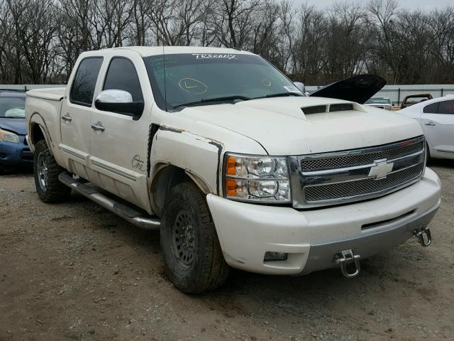 3GCUKSE29DG270072 - 2013 CHEVROLET SILVERADO CREAM photo 1