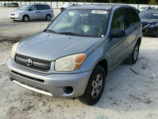 JTEGD20V056002096 - 2005 TOYOTA RAV4 SILVER photo 2