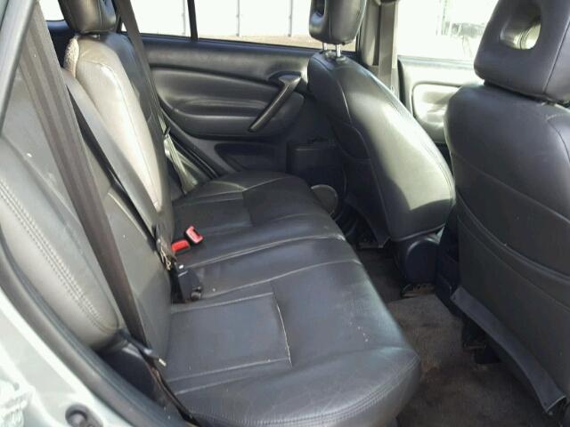 JTEGD20V056002096 - 2005 TOYOTA RAV4 SILVER photo 6