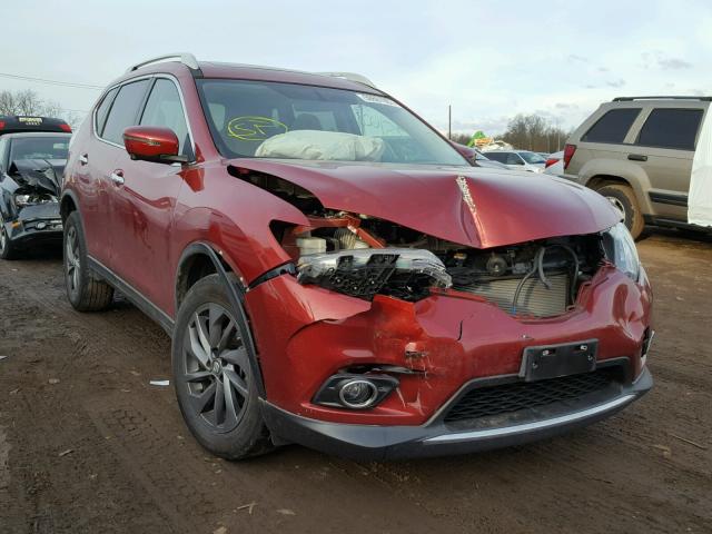 5N1AT2MV1GC759029 - 2016 NISSAN ROGUE S MAROON photo 1