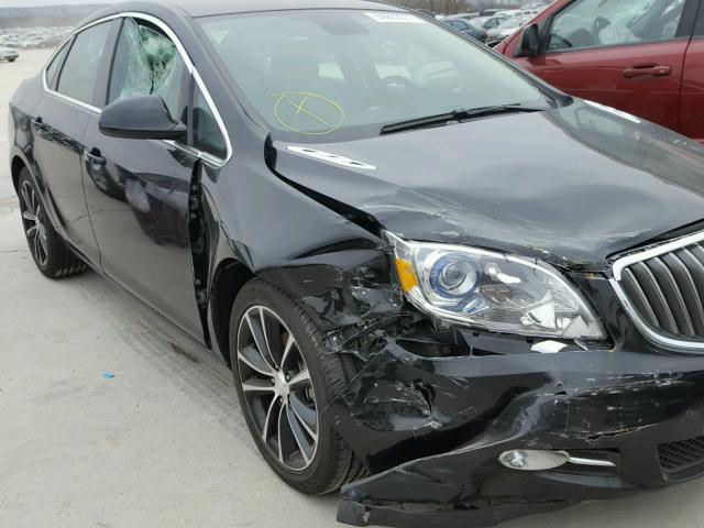 1G4PR5SK7H4113377 - 2017 BUICK VERANO SPO GRAY photo 9