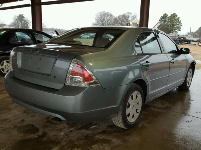 3FAFP06Z16R208186 - 2006 FORD FUSION S GREEN photo 4