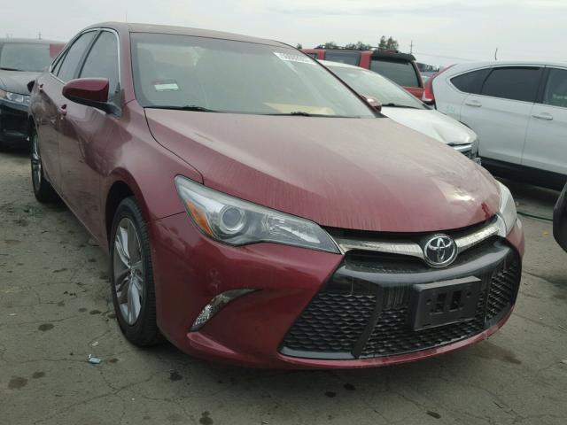 4T1BF1FK7FU894548 - 2015 TOYOTA CAMRY LE RED photo 1