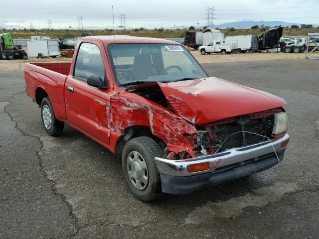 4TANL42N0VZ297797 - 1997 TOYOTA TACOMA RED photo 1