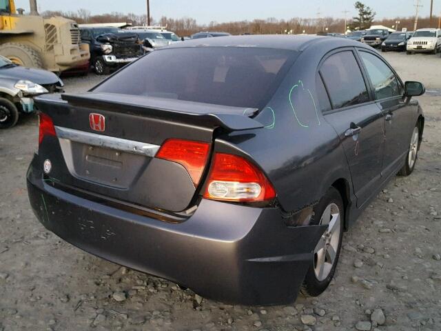 2HGFA1F60AH518035 - 2010 HONDA CIVIC GRAY photo 4