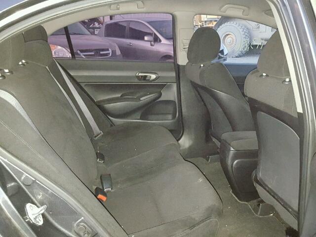 2HGFA1F60AH518035 - 2010 HONDA CIVIC GRAY photo 6