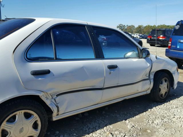 1N4AB41D7WC746014 - 1998 NISSAN SENTRA E WHITE photo 9