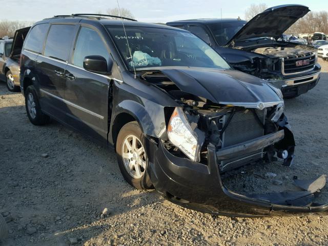 2A4RR8DX4AR480757 - 2010 CHRYSLER TOWN & COU BLACK photo 1