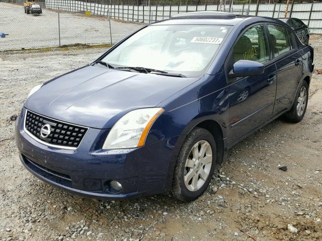 3N1AB61E88L629261 - 2008 NISSAN SENTRA 2.0 BLUE photo 2