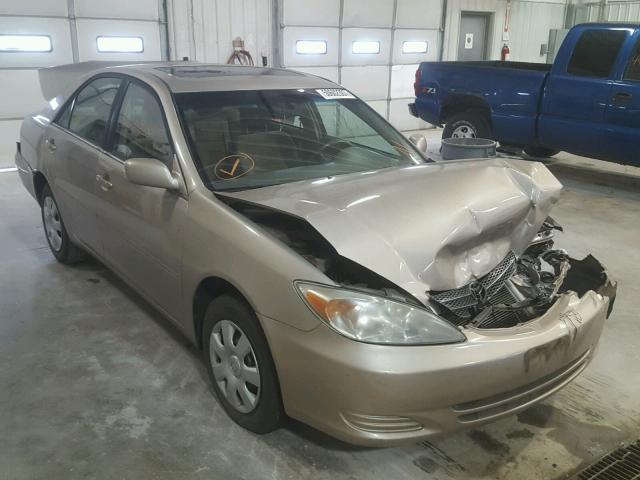 4T1BE32K24U905778 - 2004 TOYOTA CAMRY LE TAN photo 1