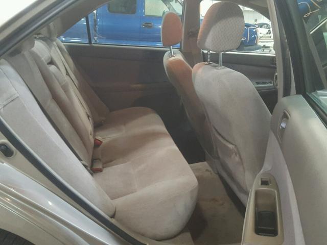 4T1BE32K24U905778 - 2004 TOYOTA CAMRY LE TAN photo 6