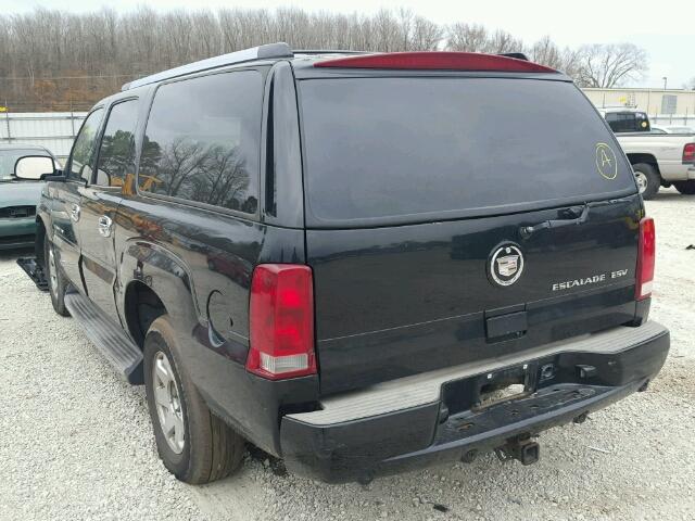 3GYFK66N64G334815 - 2004 CADILLAC ESCALADE E BLACK photo 3