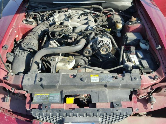 1FAFP40453F327209 - 2003 FORD MUSTANG RED photo 7