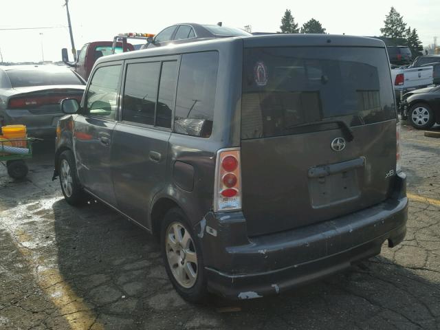 JTLKT324750178663 - 2005 TOYOTA SCION XB 灰色 照片 3
