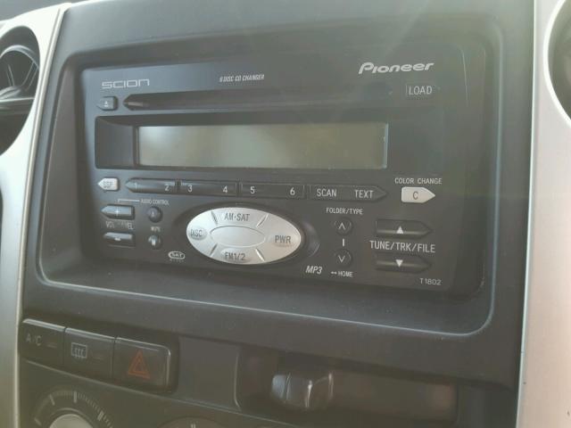 JTLKT324750178663 - 2005 TOYOTA SCION XB 灰色 照片 9