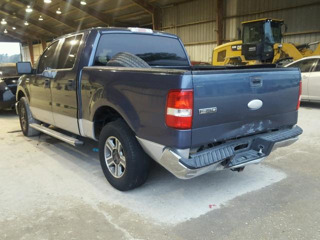 1FTRW12WX6FA74447 - 2006 FORD F150 SUPER GRAY photo 3