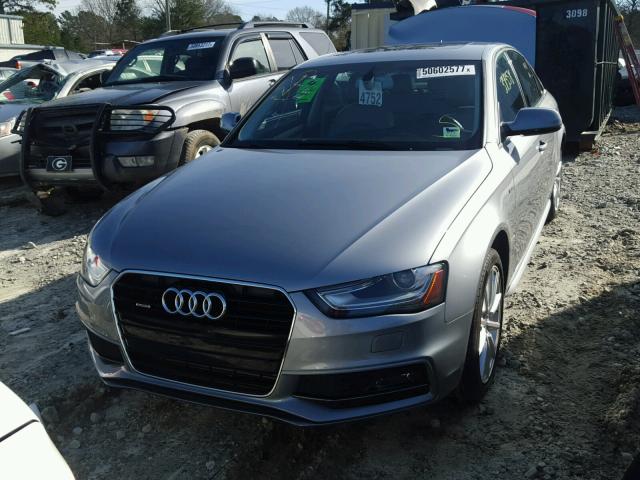 WAUFFAFL5GN013353 - 2016 AUDI A4 PREMIUM GRAY photo 2