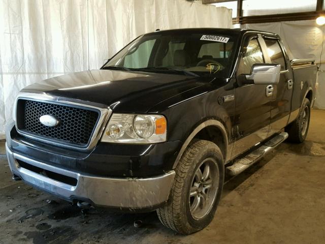 1FTPW14V07FA31362 - 2007 FORD F150 SUPER BLACK photo 2