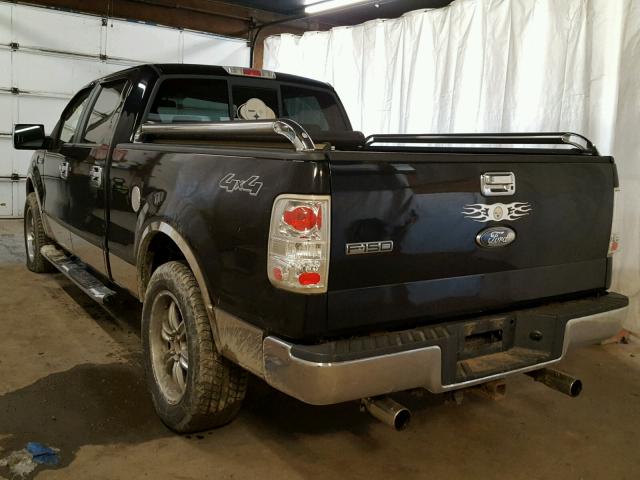 1FTPW14V07FA31362 - 2007 FORD F150 SUPER BLACK photo 3