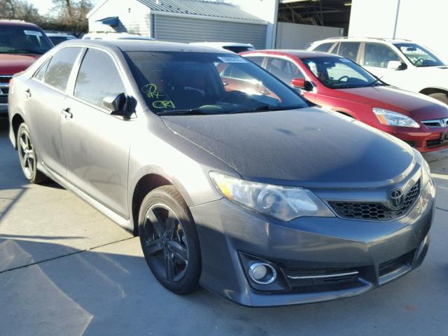 4T1BF1FK1DU226760 - 2013 TOYOTA CAMRY L GRAY photo 1