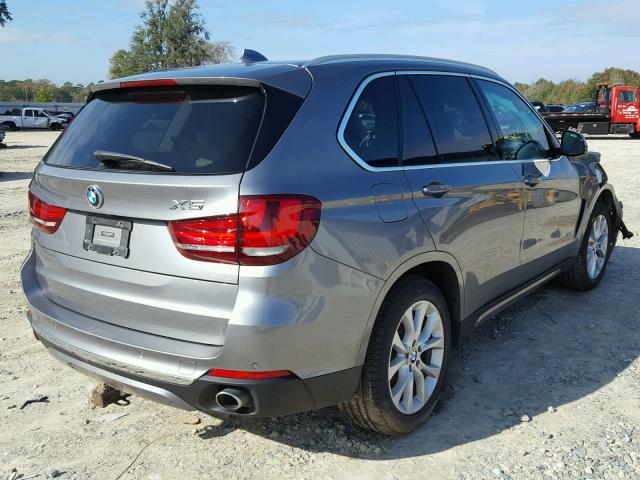 5UXKR0C51F0K59111 - 2015 BMW X5 XDRIVE3 CHARCOAL photo 4