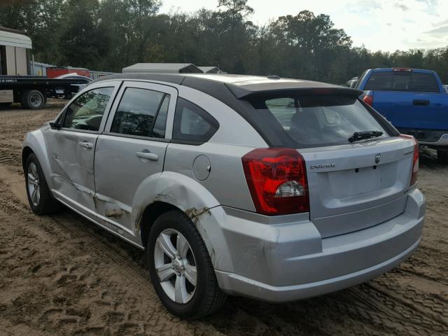 1B3CB4HA0AD665424 - 2010 DODGE CALIBER SX SILVER photo 3