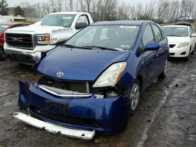 JTDKB20UX87781341 - 2008 TOYOTA PRIUS BLUE photo 2