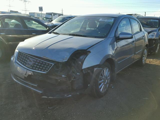 3N1AB61E98L734066 - 2008 NISSAN SENTRA 2.0 GRAY photo 2