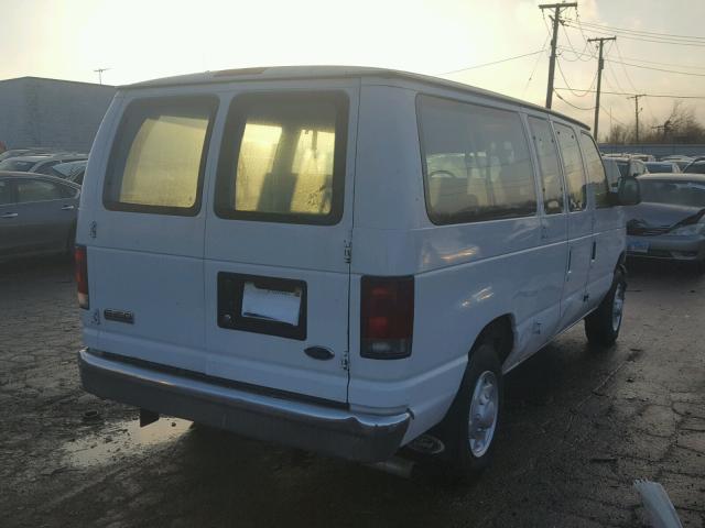 1FMNE11L37DA06783 - 2007 FORD ECONOLINE WHITE photo 4