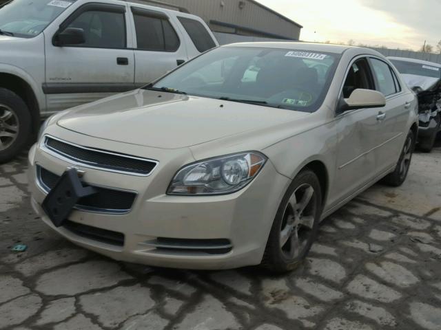 1G1ZC5E07CF125723 - 2012 CHEVROLET MALIBU 1LT BEIGE photo 2