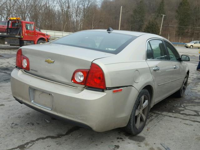 1G1ZC5E07CF125723 - 2012 CHEVROLET MALIBU 1LT ბეჟი ფოტო 4